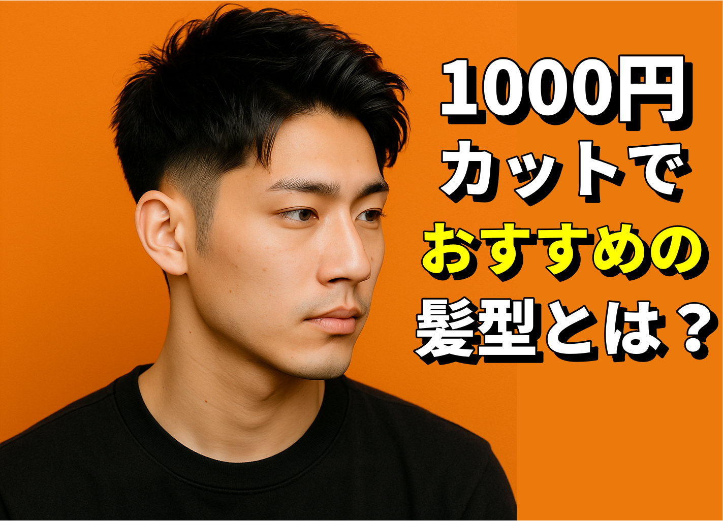 1000円カットでおすすめのメンズ髪型とは？失敗しない頼み方や伝え方