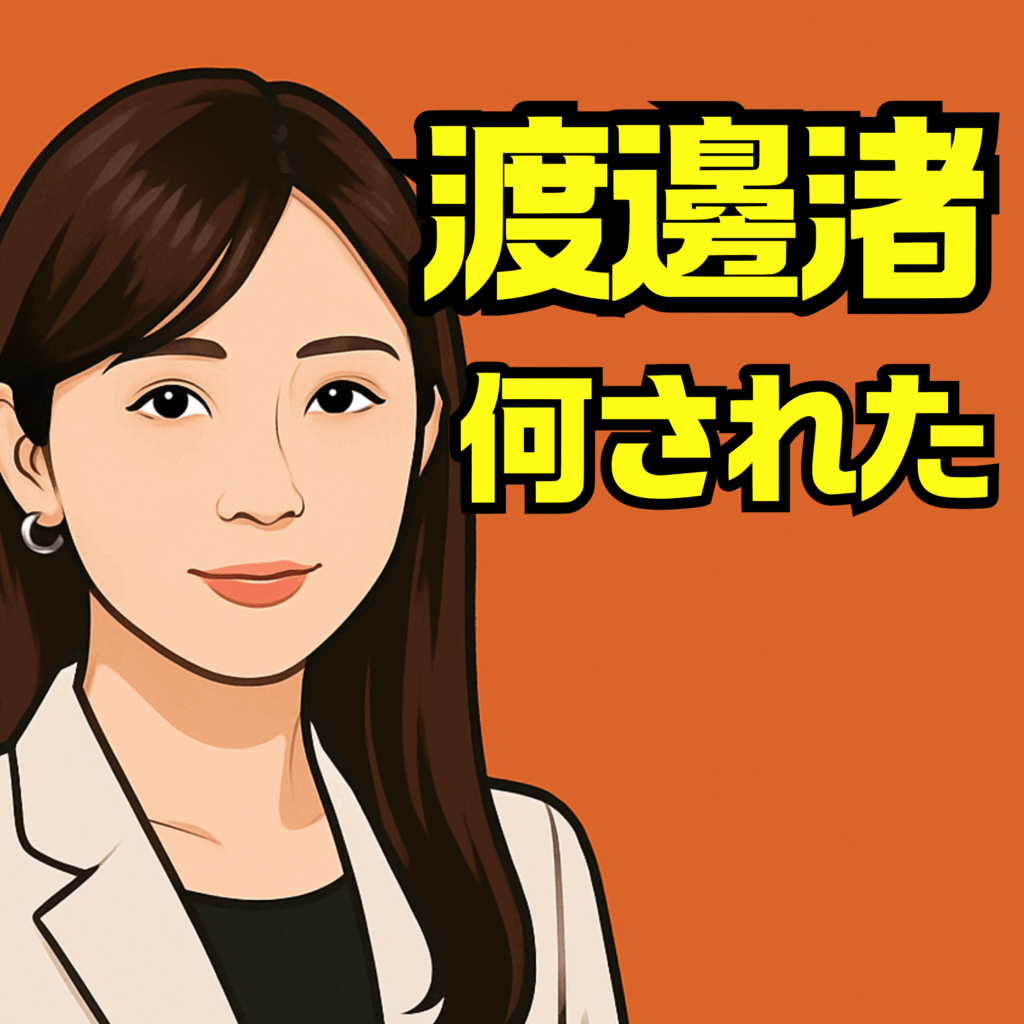渡邊渚が何された真相を解説｜噂と事実を時系列で整理し公式情報で検証